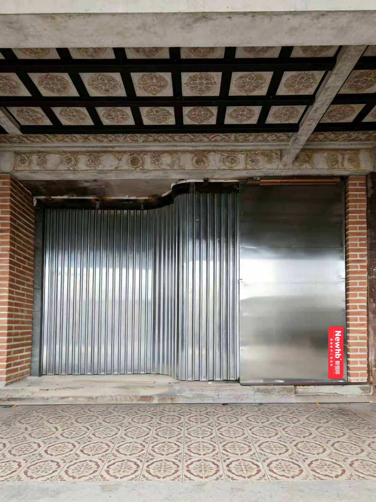 侧向防火卷帘门