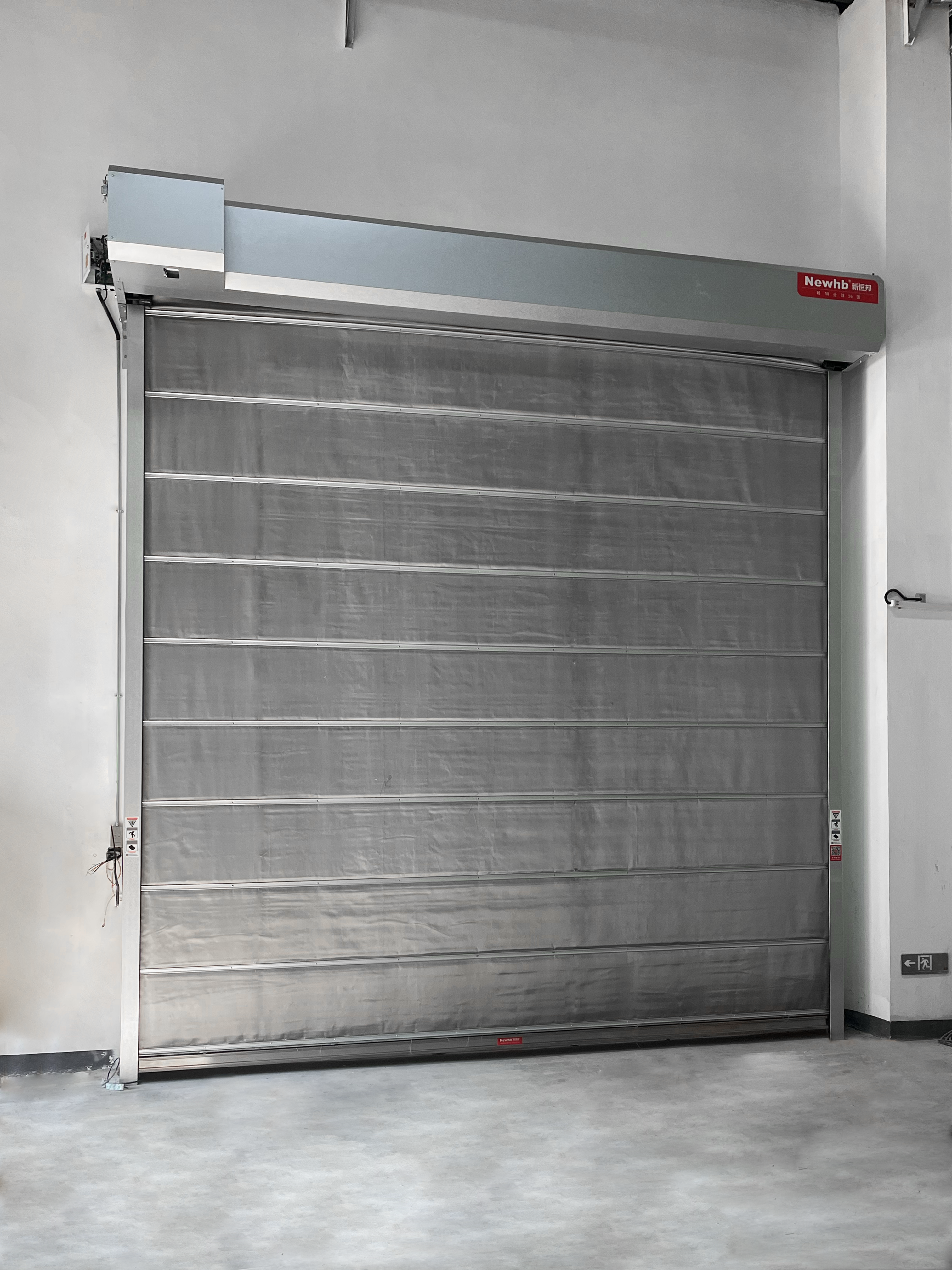 EN欧标无机布防火隔热2H卷帘门