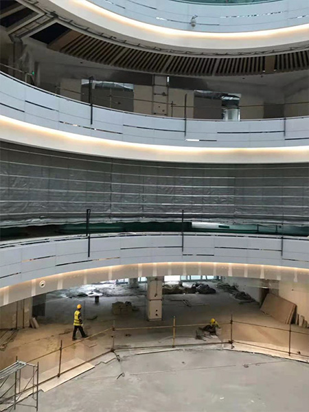 特级防火卷帘门折叠提升式