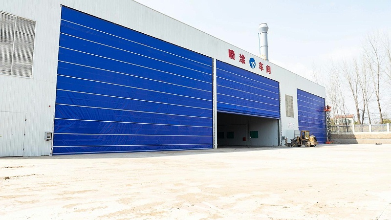 上海机库专用柔性大门cj